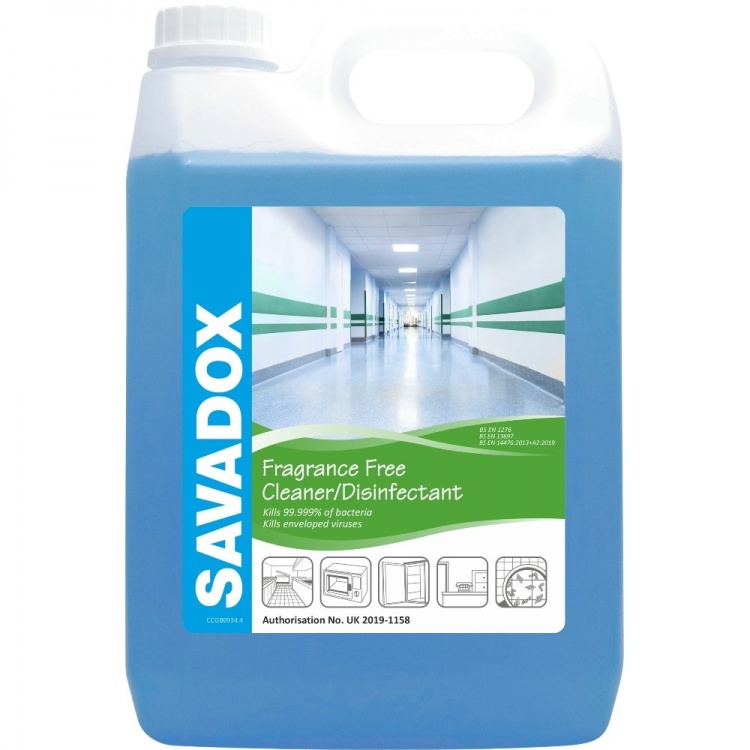 Clover Chemicals Savadox Bactericidal Cleaner/ Disinfectant (245)